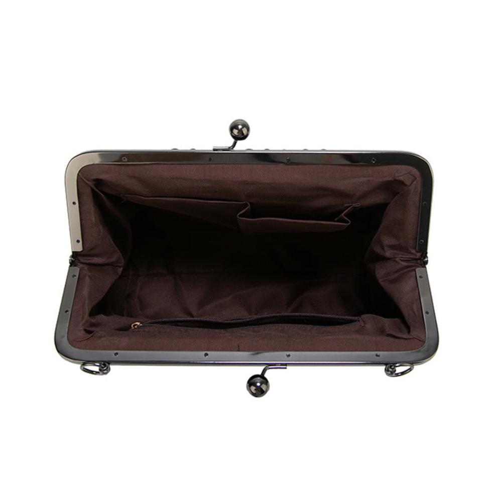 復古鎖扣手提包