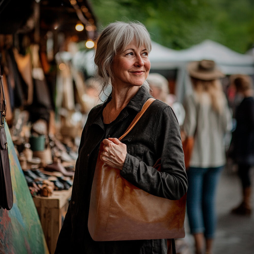 Серафина - Ретро-шик торба преко рамена