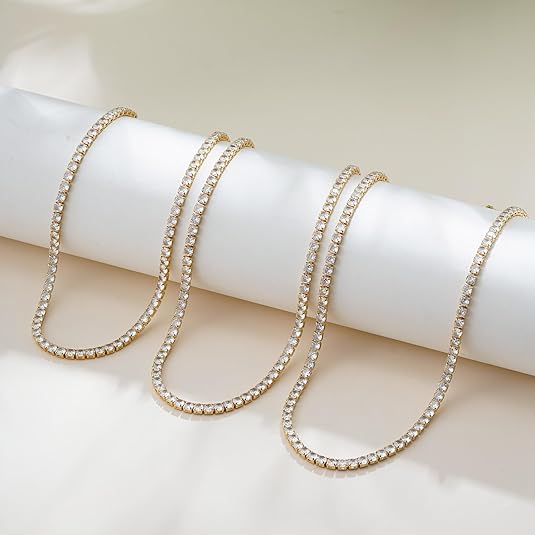 Огрлица за тенис | Злато