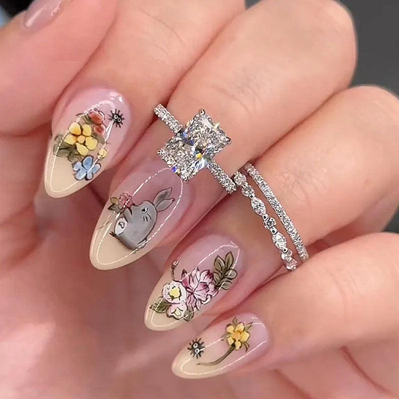 Jaily сет венчаних прстенова од 3 дела | Бело злато