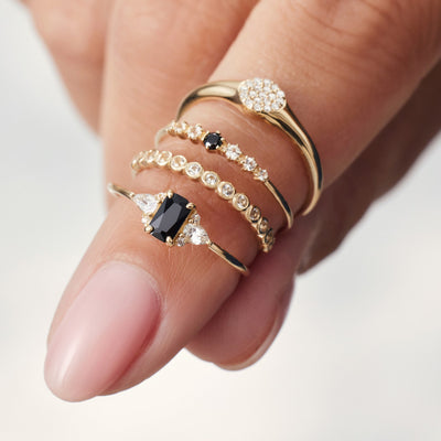 Прстен са мехурићима | Злато