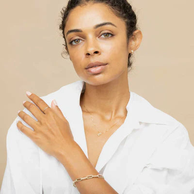 Огрлица са иницијалима љубавног писма | Златна