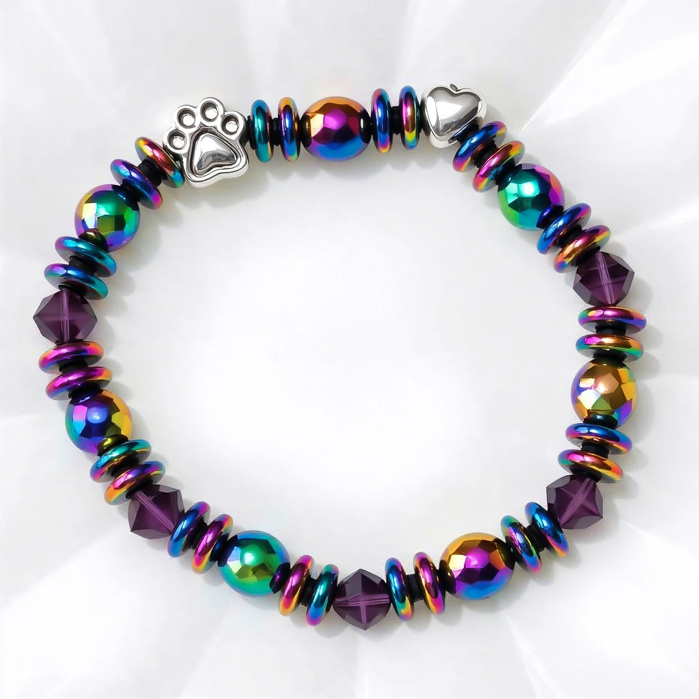 Магнетна наруквица са шармом за шапе