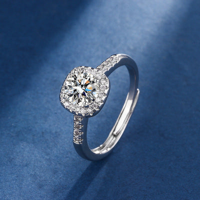 Aria Square Radiant Set | Belo zlato