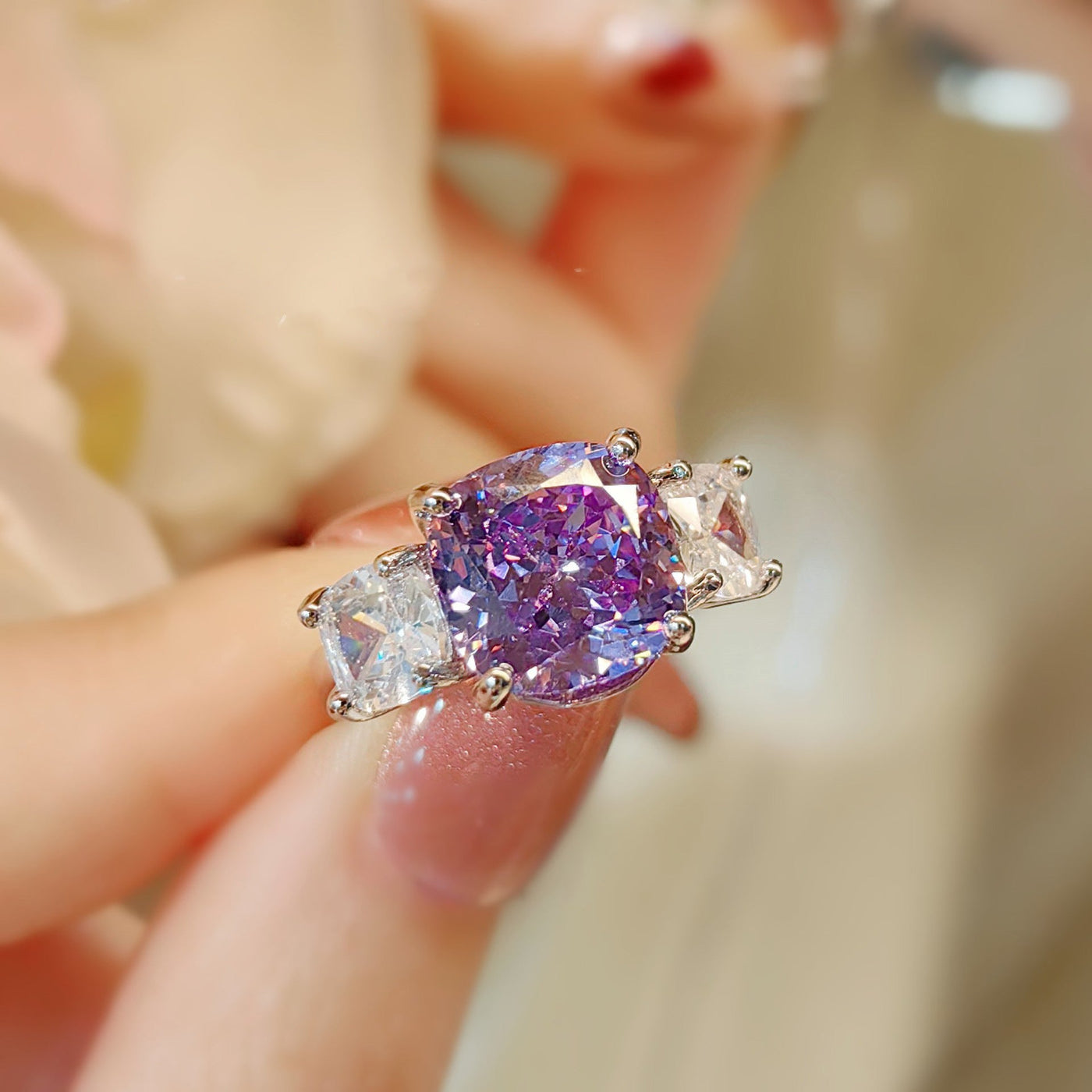 Аделина Виолета сет | Бело злато