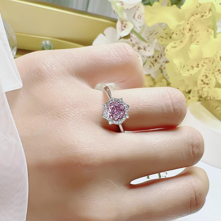 Амара сет ружичасте зоре | бело злато