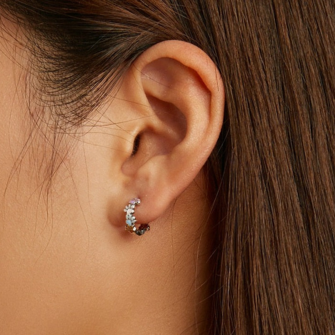 Шарене шапе, прстенови од стерлинг сребра