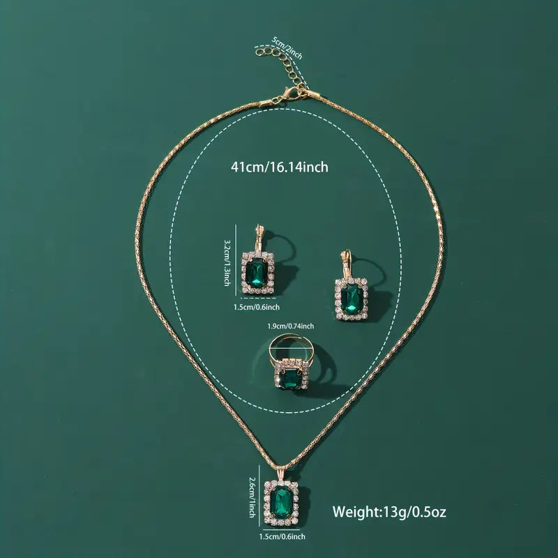 Комплет накита Силвара Гринвејл | Бело злато