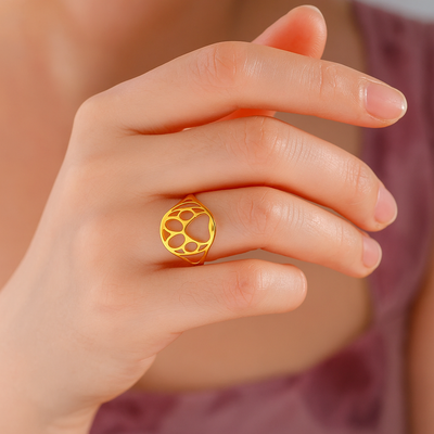 Отворени прстен за шапу од нерђајућег челика – лаган и стилски